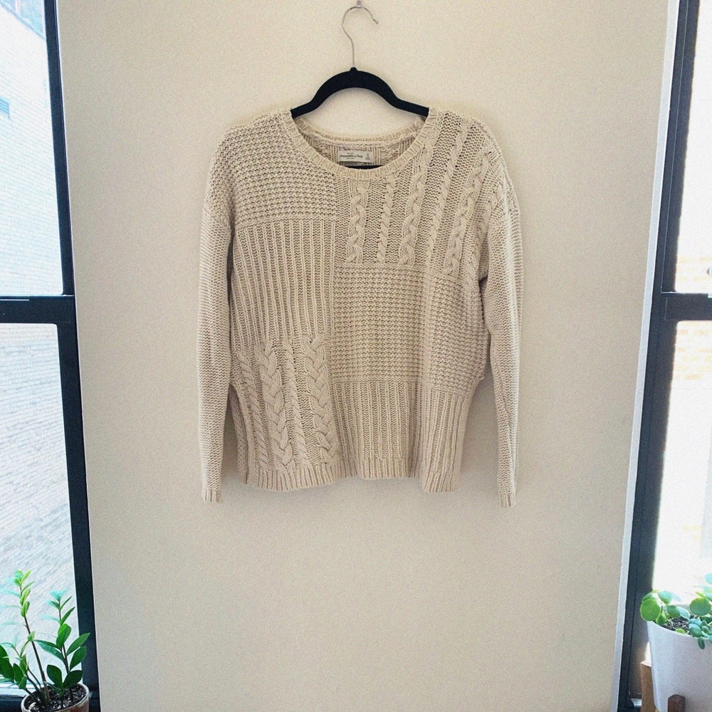 Multi stitch sweater